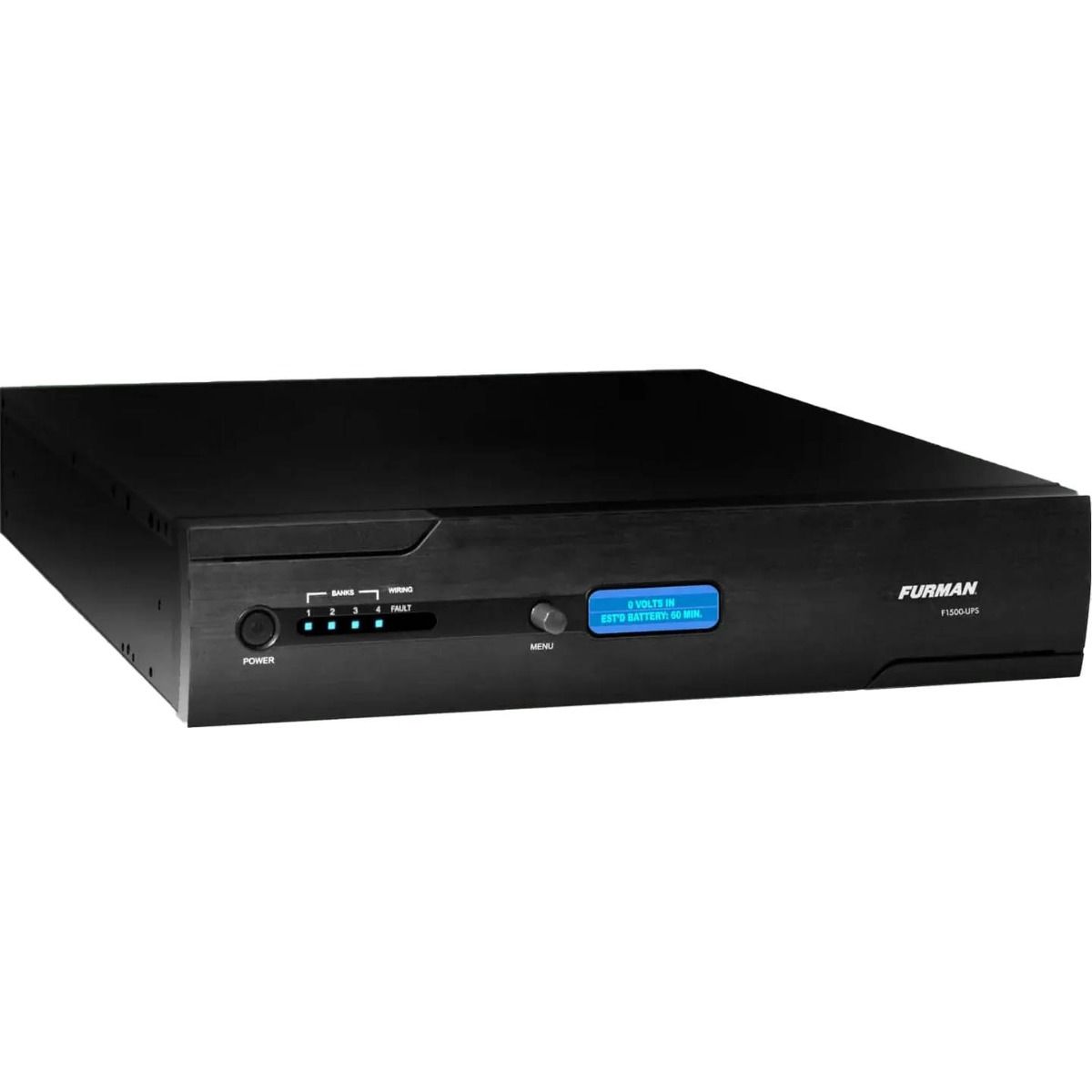 1500VA 2U Rack UPS, AVR, RS-232/USB, BlueBOLT Compatible