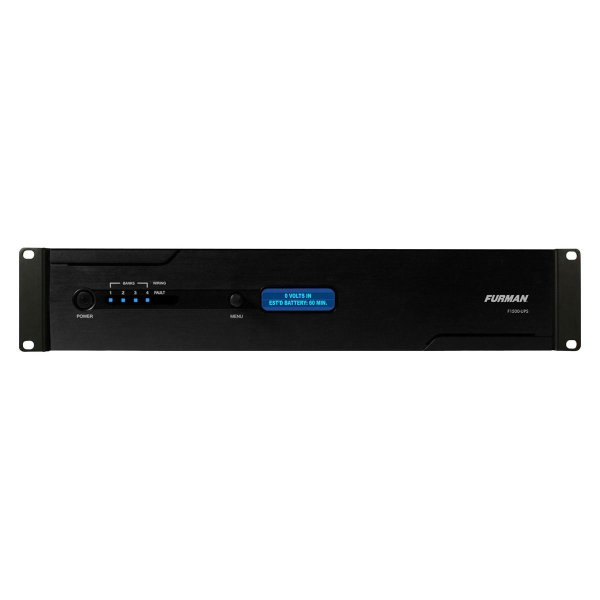 1500VA 2U Rack UPS, AVR, RS-232/USB, BlueBOLT Compatible