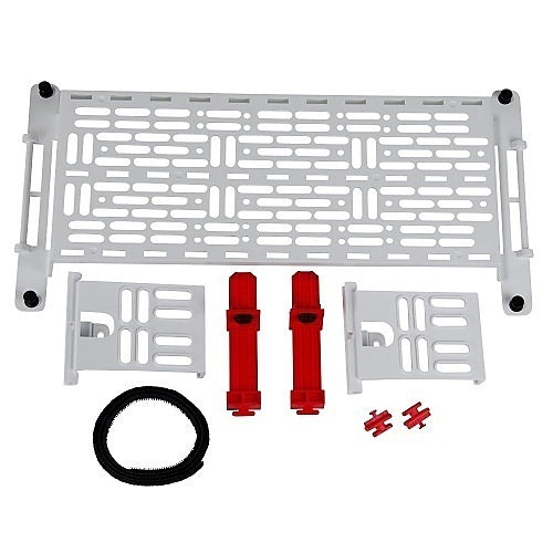 On-Q AC1050EMK 5" Mounting Plate Combo Kit, White