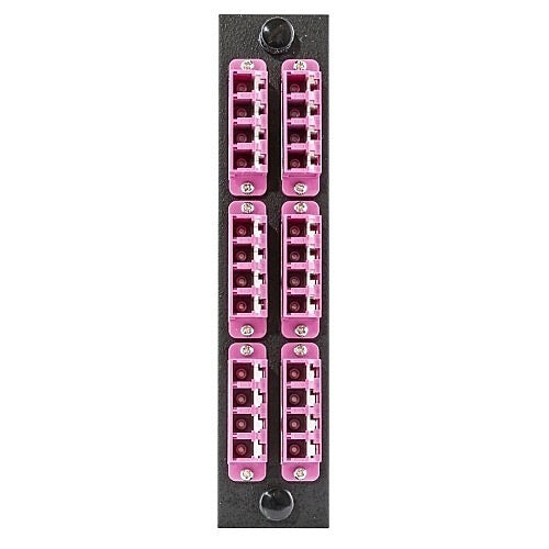 Hubbell FSPNLCQS6VI Fiber Optic Patch Panel