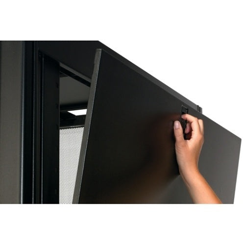 APC AR9307SP-R NetShelter SX Server Rack Enclosure with Ramp, 48U, High Strength, 3500 lbs, Black