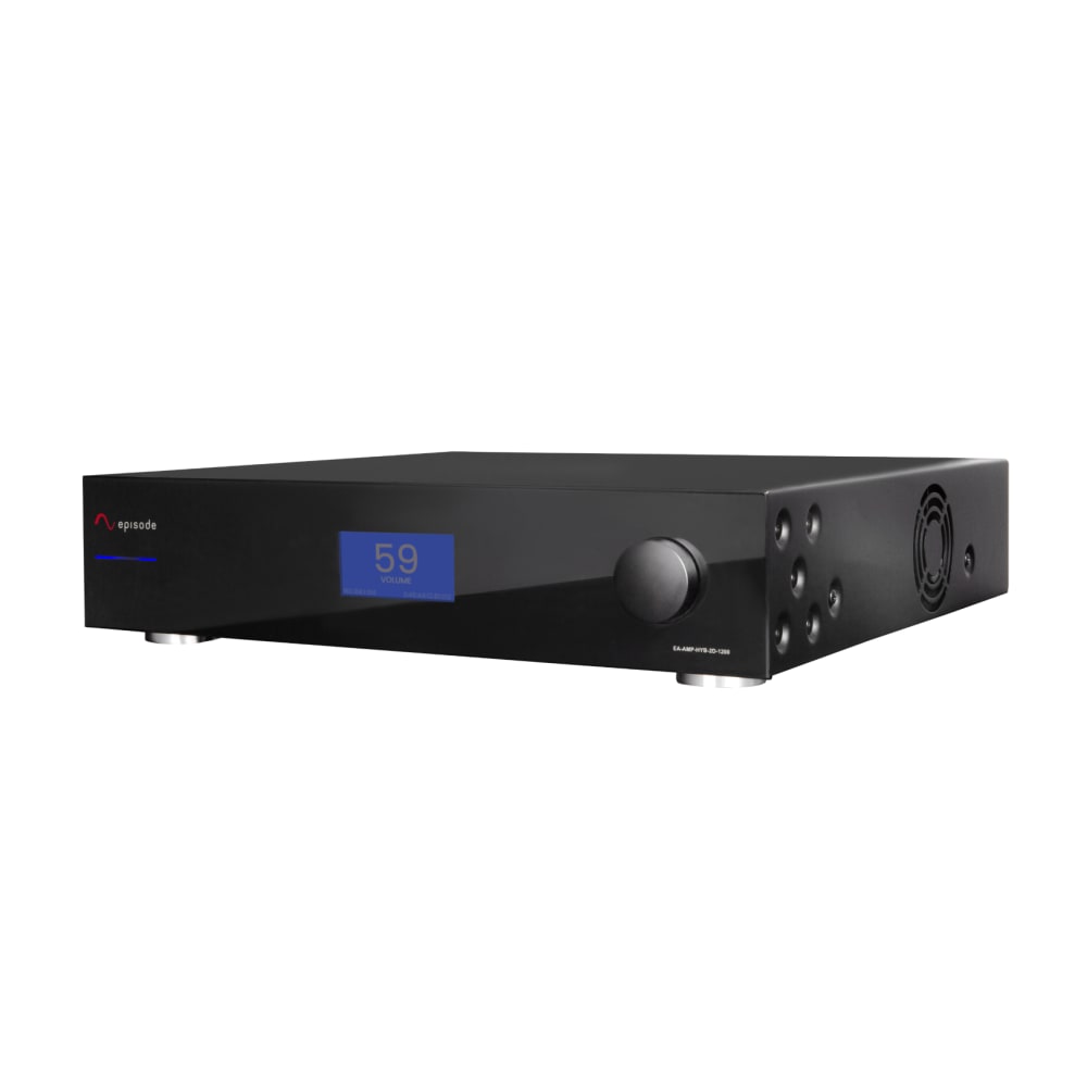 Episode® Hybrid 70V 8-ohm DSP Amplifier - 2400W