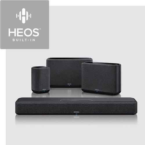 Denon Home Atmos Soundbar w HEOS-AIRPLAY2-BT-EARC