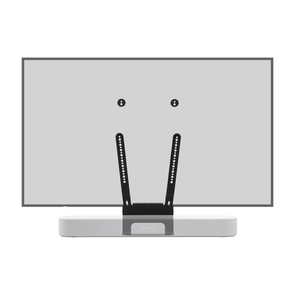 TV Mount Attachment For Sonos Beam - Black Single
