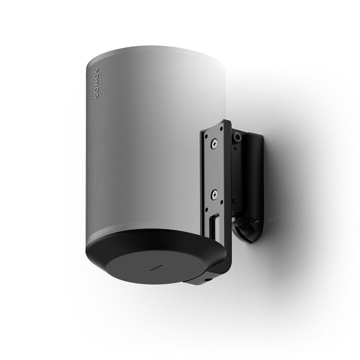 Wall Mount for Sonos ERA100  inc. corner adapter, Black