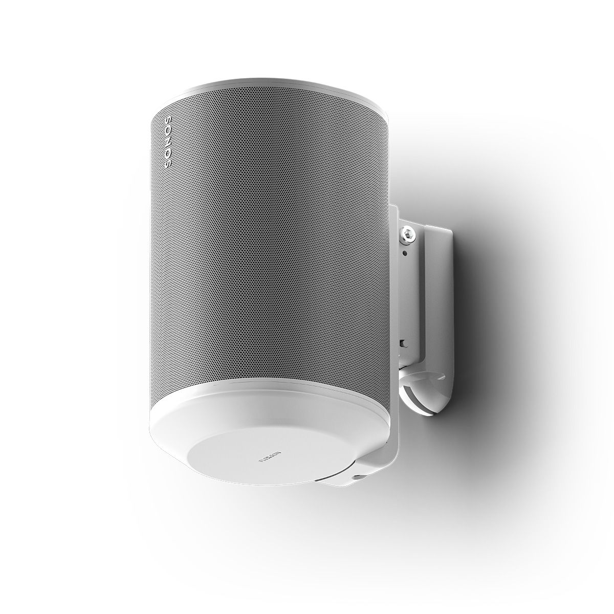Wall Mount for Sonos ERA100  inc. corner adapter, Pair-White