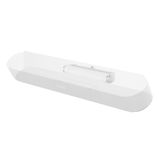 Adj. wall mount for Sonos Beam White, Each