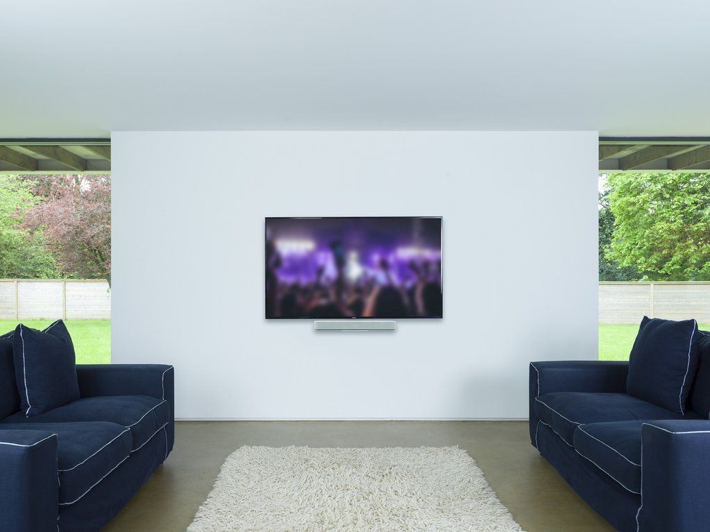 Adj. wall mount for Sonos Beam White, Each