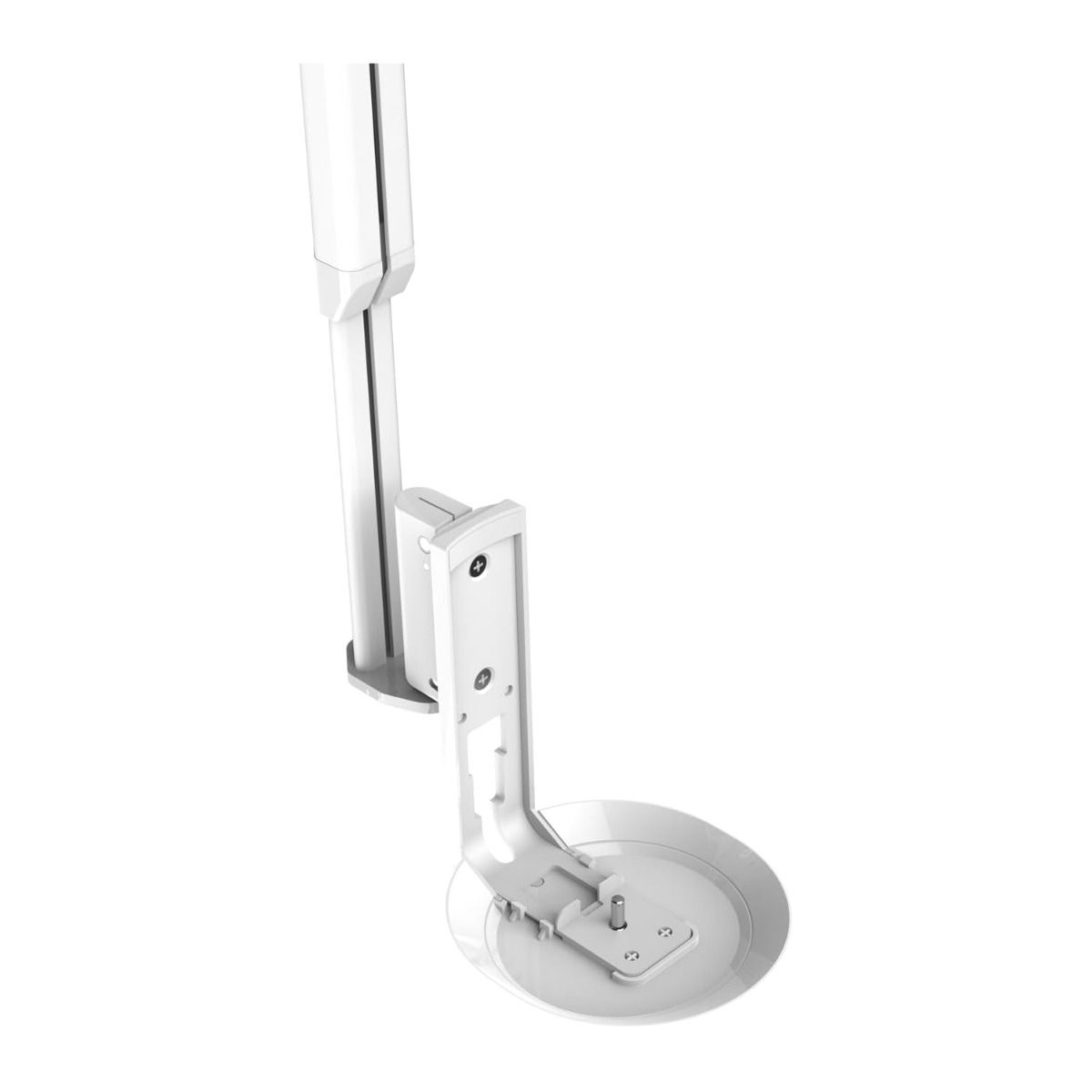 Adjustable Ceiling Mount of a Single ERA100 Sonos in White