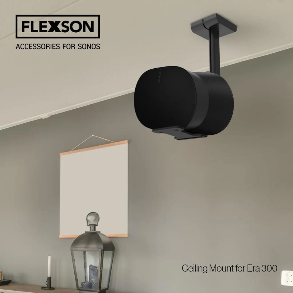 Ceiling Mount for Single Black Sonos ERA300