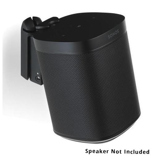 Sonos One wall mount with installation hardware Black Pair