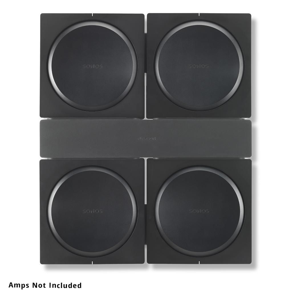 FLX(Ea) Wall mount for 4 Sonos Amps