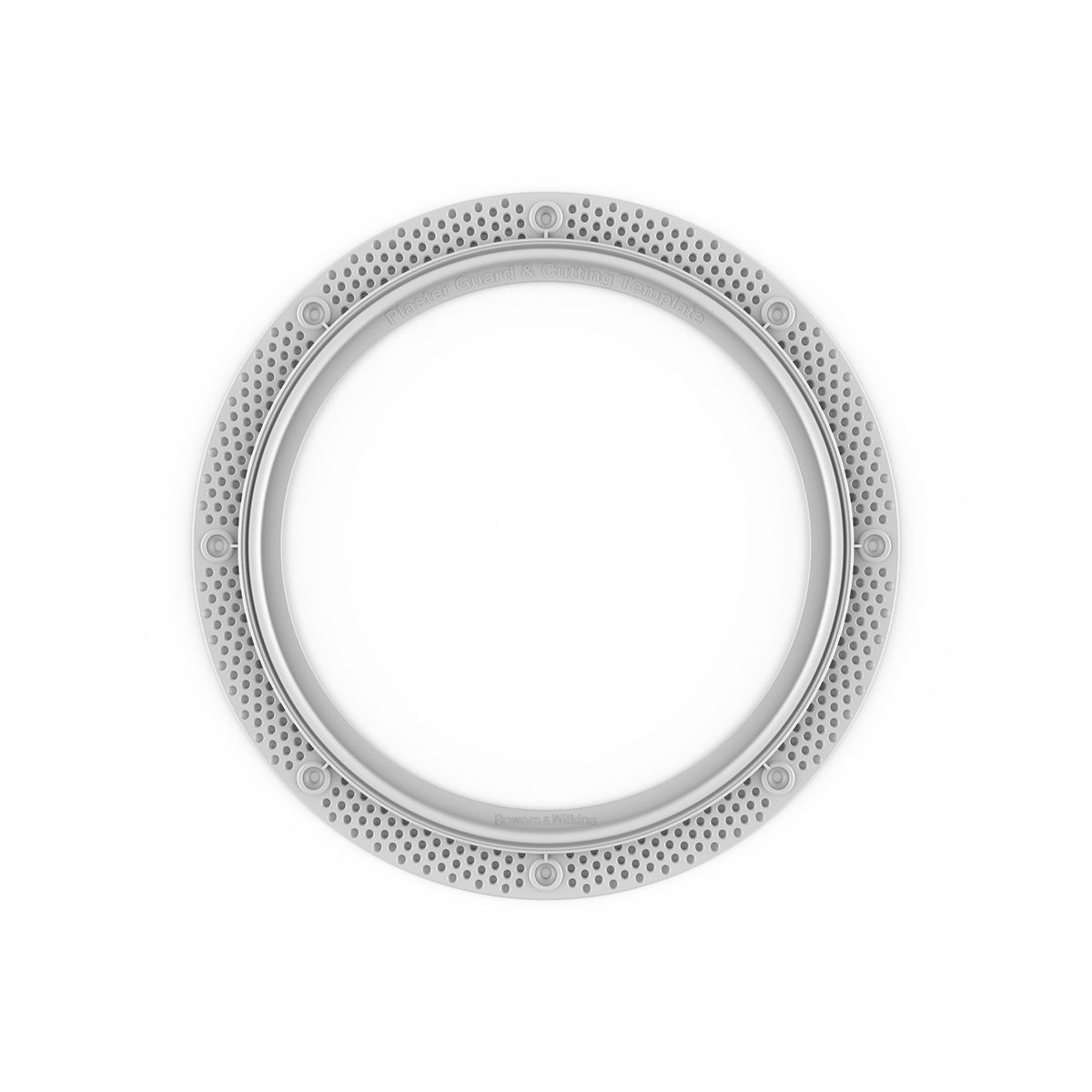 Flush Install Plaster Kit 8in CCM - Round Grill *EA-MustBuy2