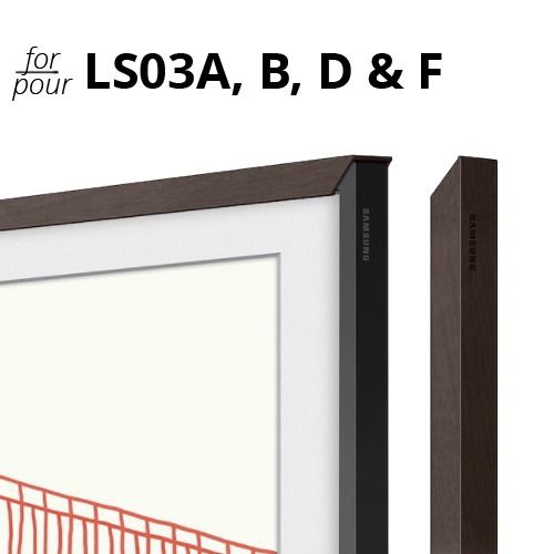 The Frame Bezel Kit -50 inch ((LS03A-F)  in Brown