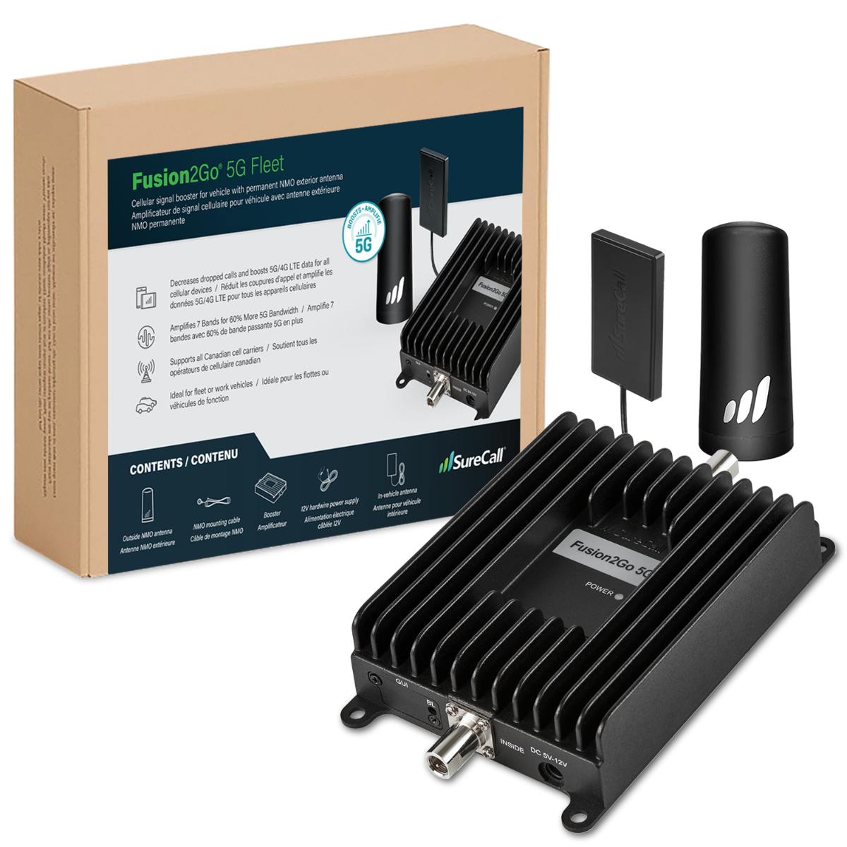High-Performance Cell Phone Signal Booster for Fleets