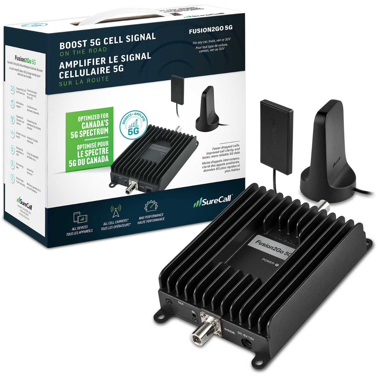 5G Vehicle Cell Signal Booster Kit