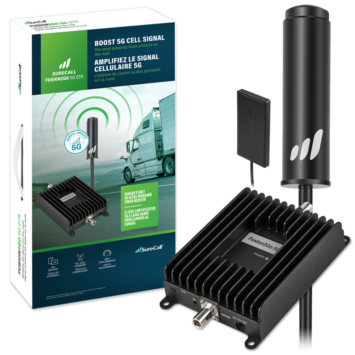 Truck Cell Phone Signal Booster up to 5G
