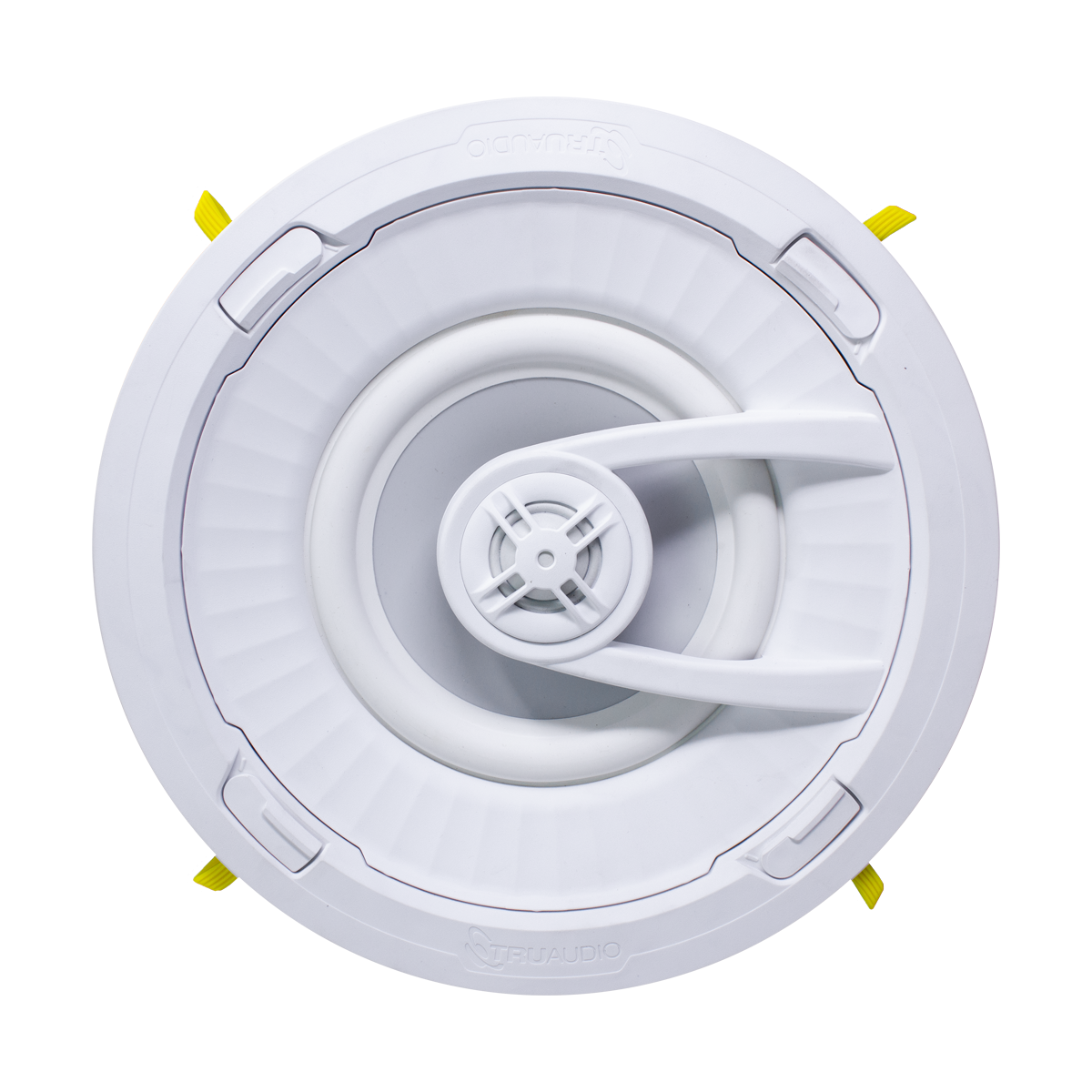 7in In-Ceiling Speaker TruGripTM Tool-less Install White Pol
