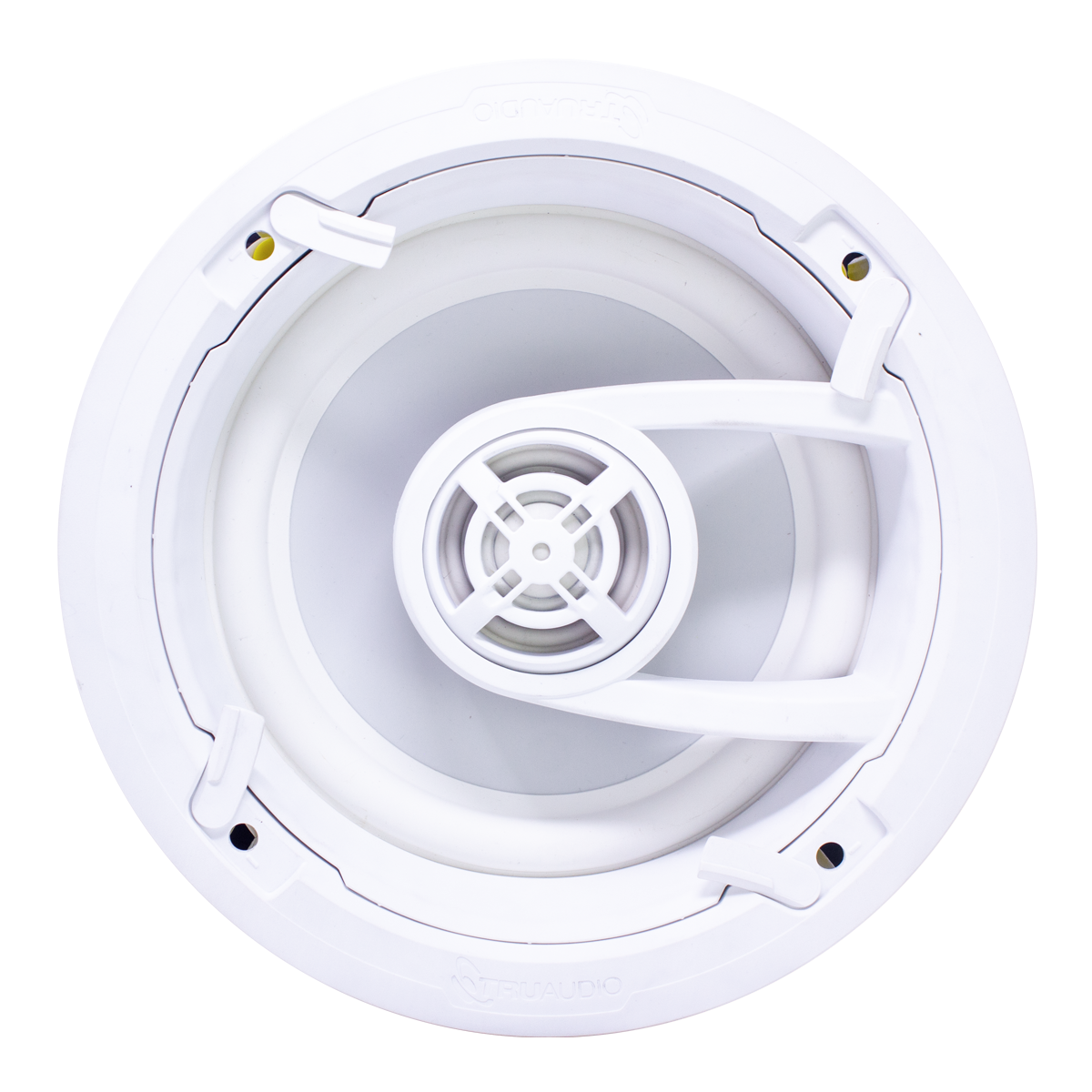 9in In-Ceiling Speaker w-8in Cutout TruGrip Tool-less Poly