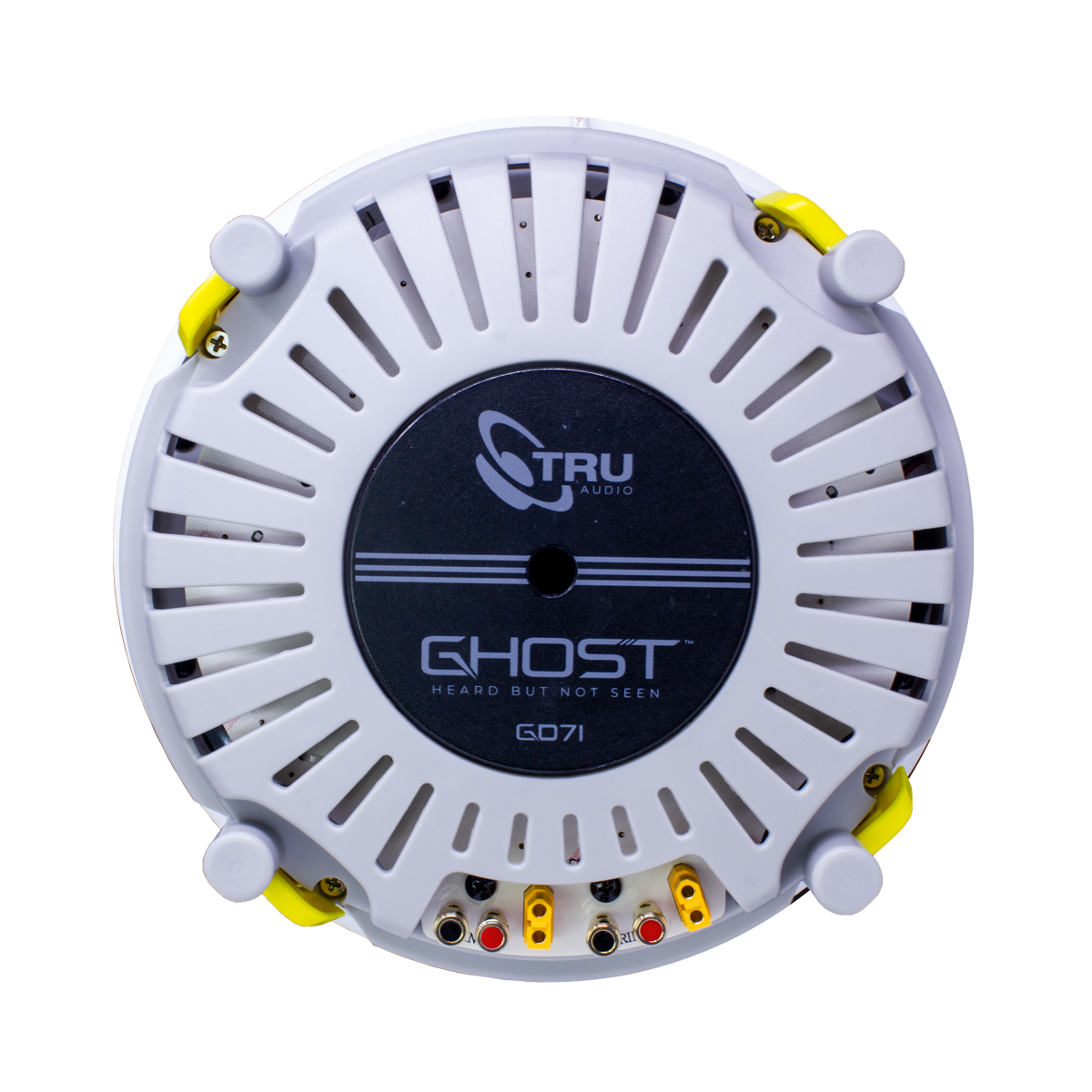7in In-Ceiling Dual Voice Coil Speaker TruGrip-Carbon Fiber