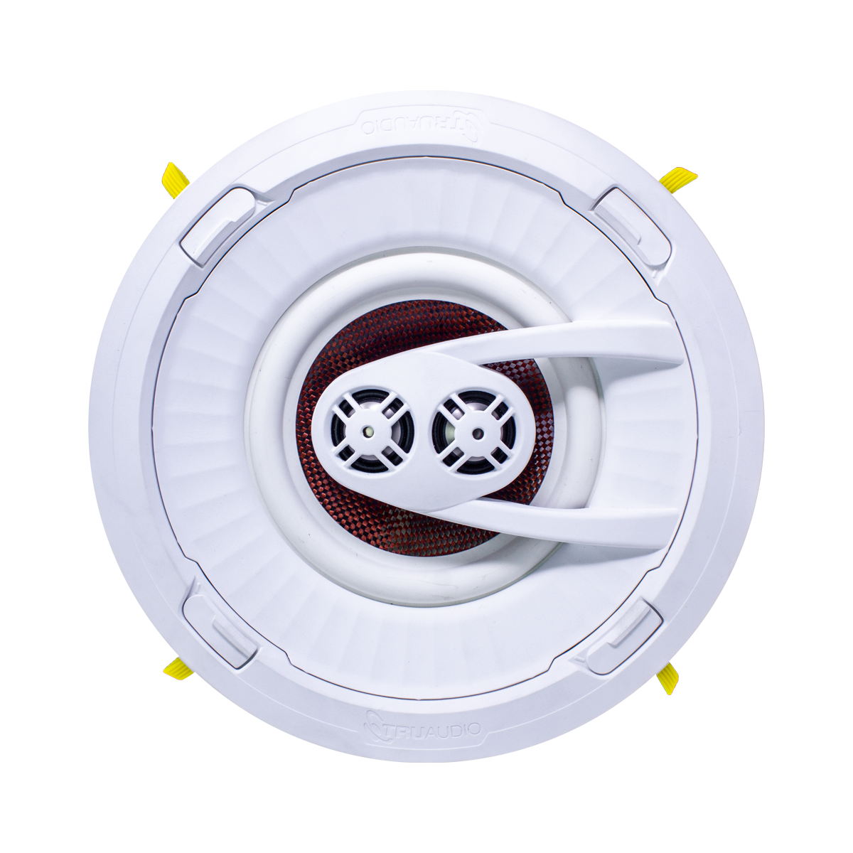 7in In-Ceiling Dual Voice Coil Speaker TruGrip-Carbon Fiber