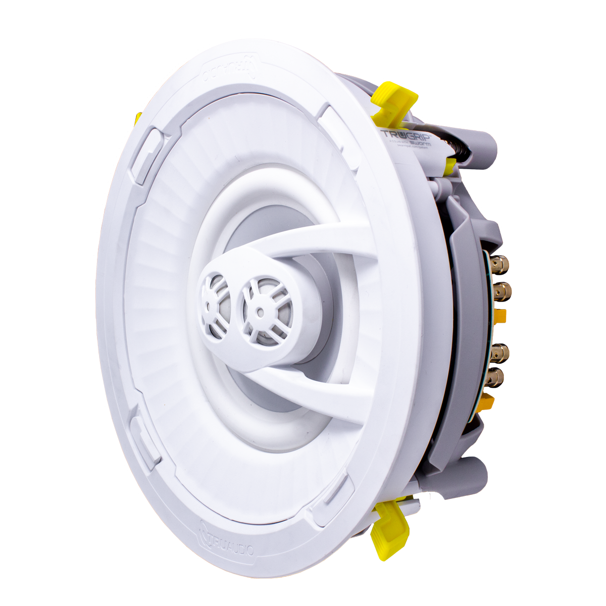 7in In-Ceiling Dual Voice Coil Speaker TruGrip - Poly Woofer