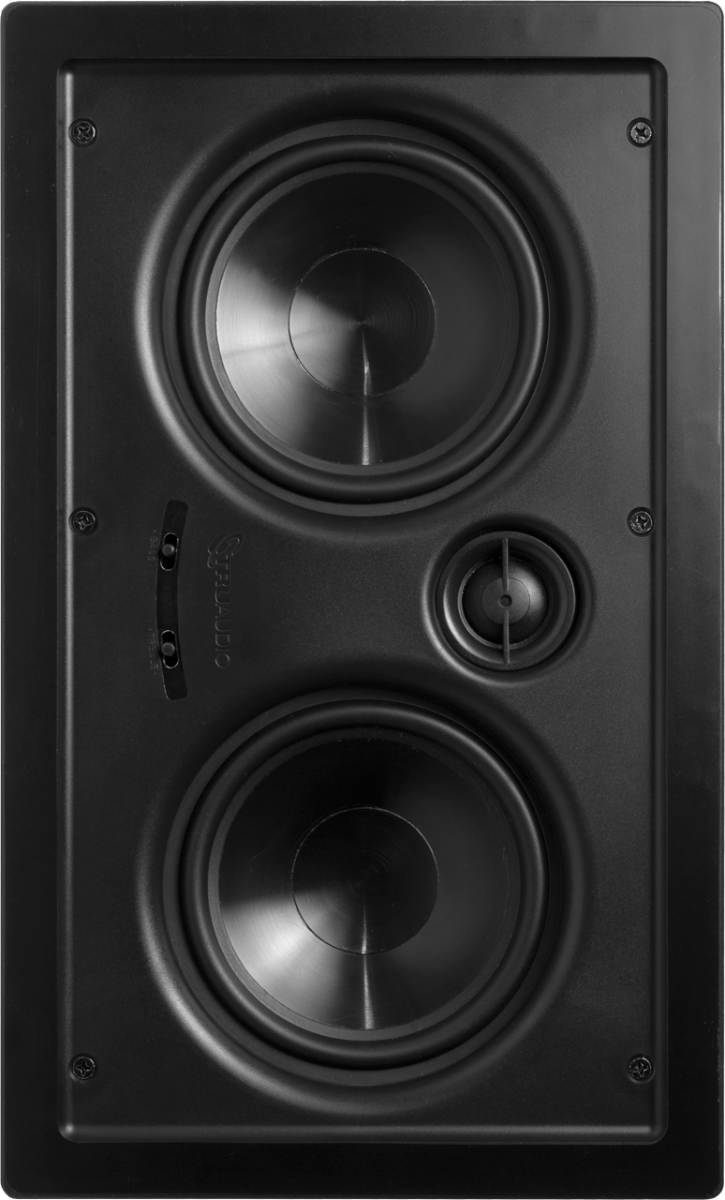 Ghost HT series 5.25in LCR In-Wall Speaker Injected Poly Woo