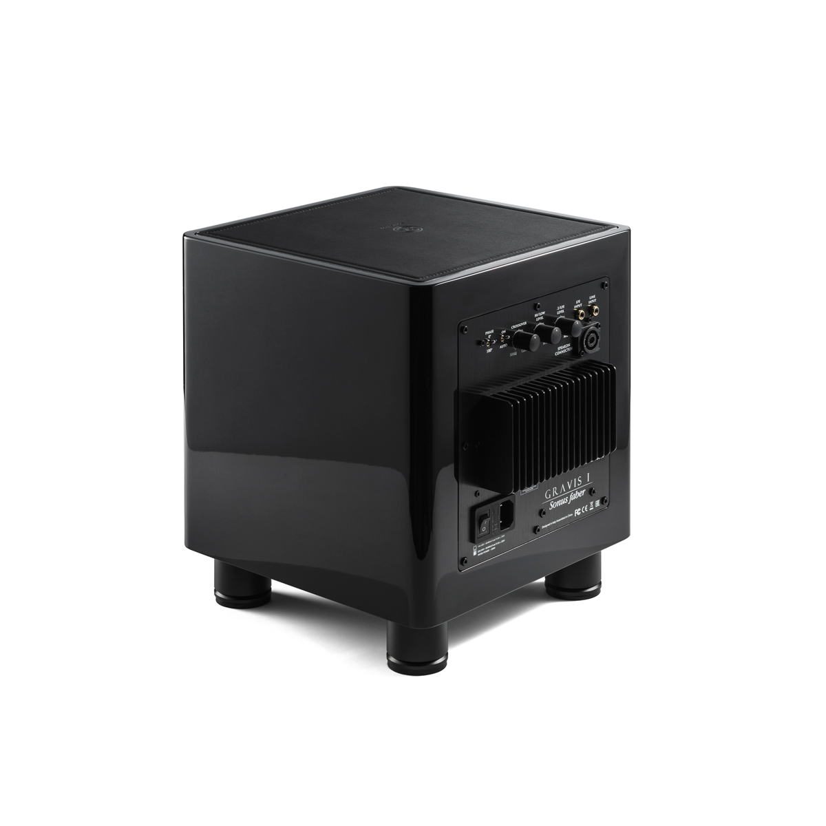 8 IN SUBWOOFER 250W - PIANO BLACK