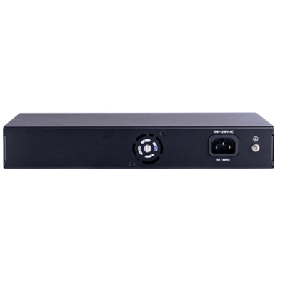 8+2 Port PoE+ Long Distance Switch 10-100-1000BaseTx managed