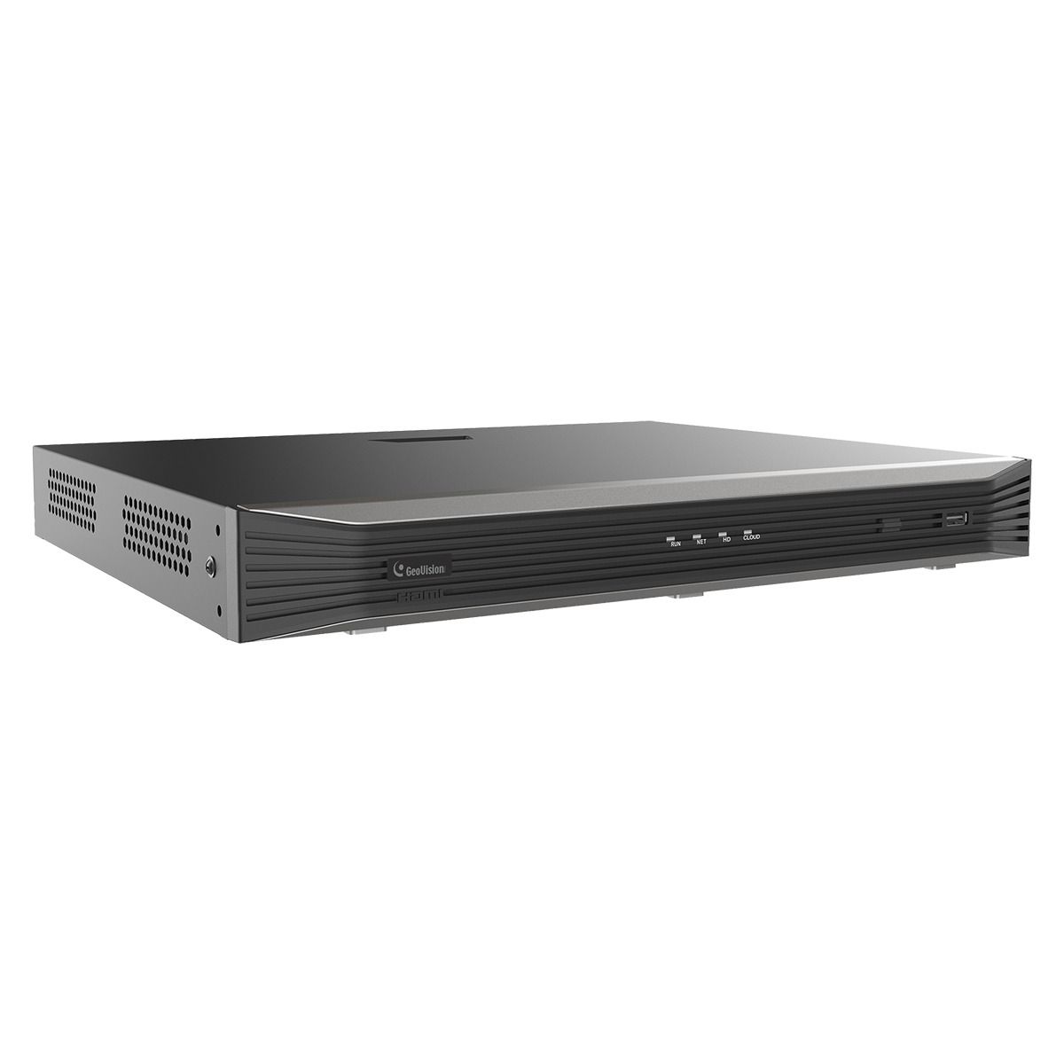 16ch 4K PoE standalone NVR, 2x SATA Ports, 12MB Recording