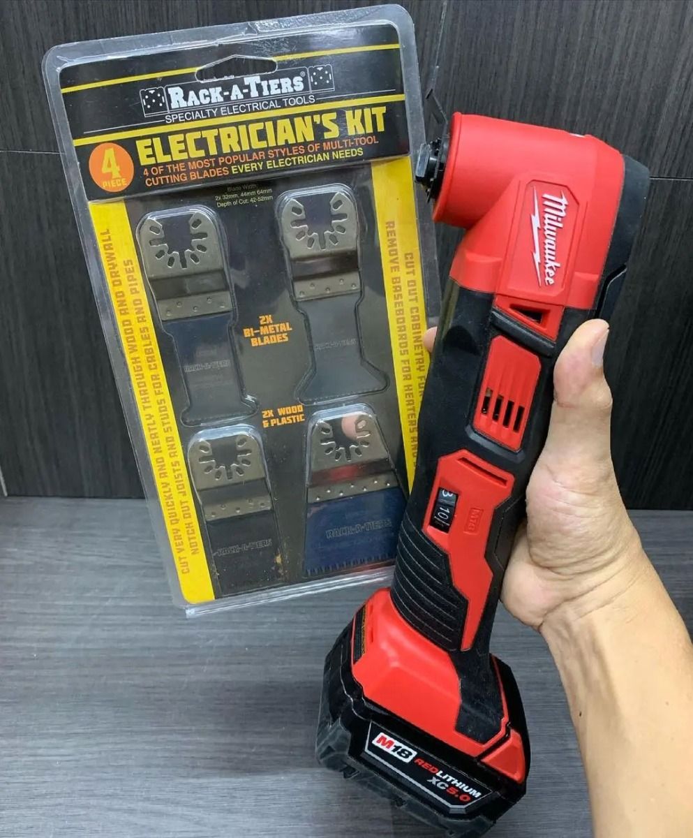 Multi Tool / Oscillating Tool Blade Kit - 4 Piece Blade Set