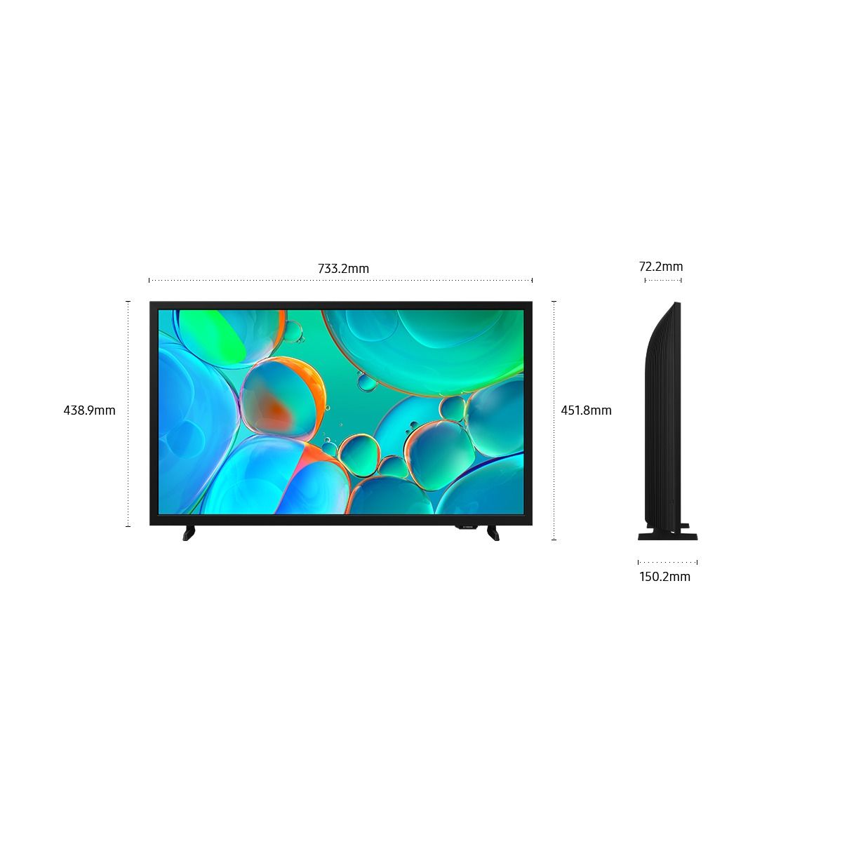 32in LED HDTV (2025) Smart-TV - H Series