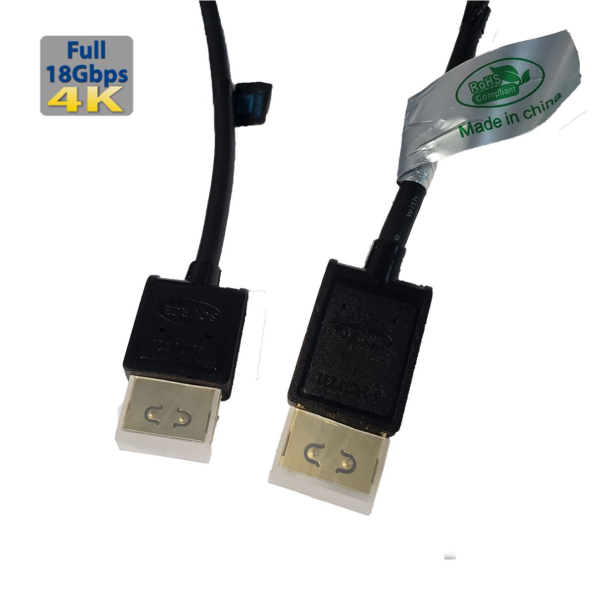 Active High Speed HDMI Cables 18Gbps 36AWG- 12ft