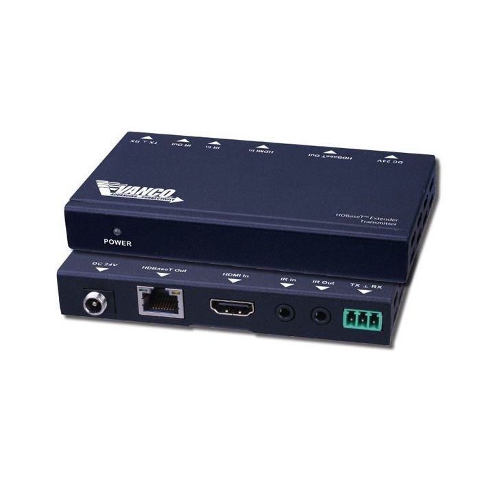 HDBaseT 4K-60Hz 130ft.-40m 1080p 230ft.-70m HDCP 2.2 Bi-dire