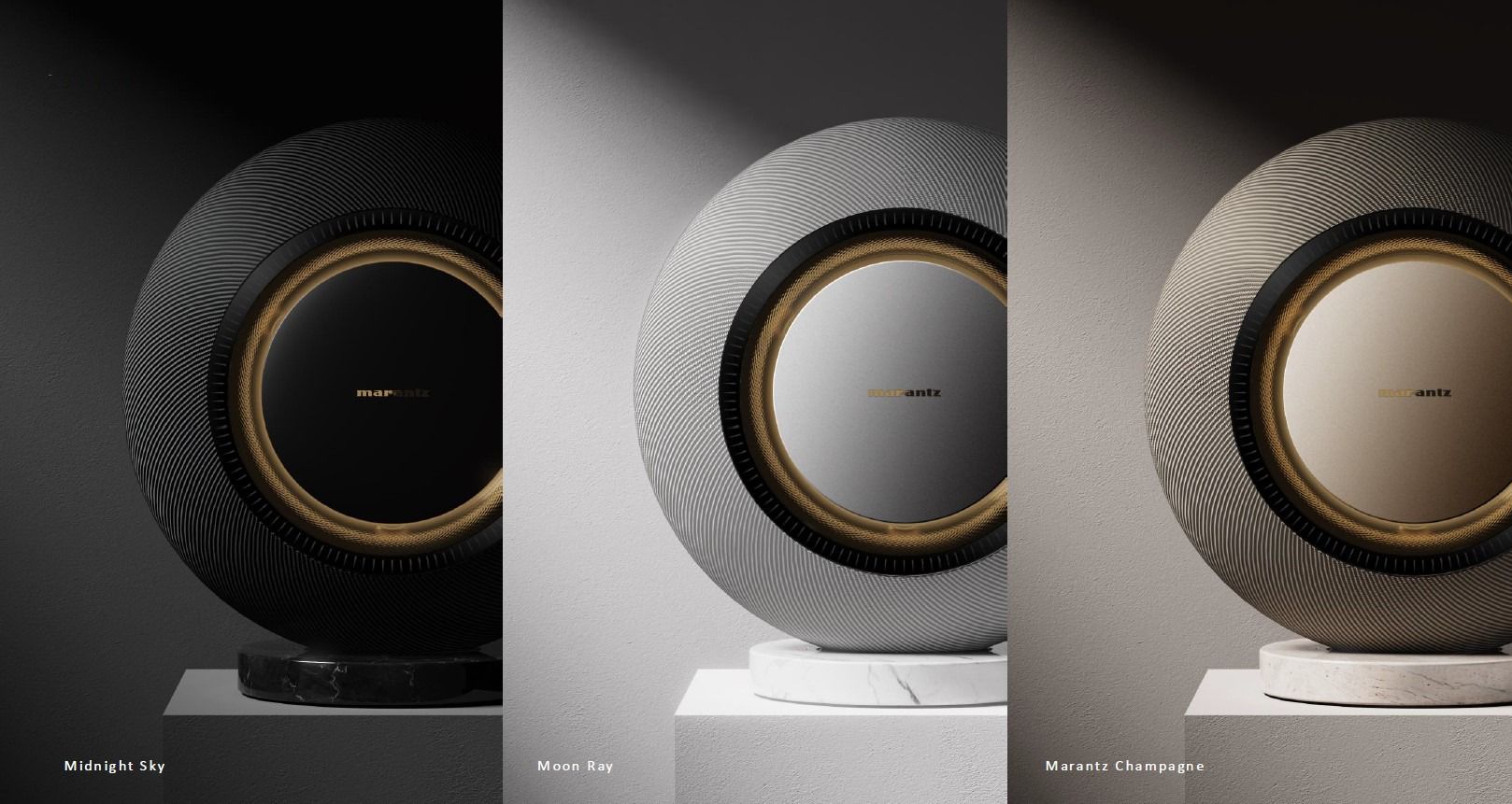 Reference Wireless LRG Speaker w- HEOS - Moon-Silver