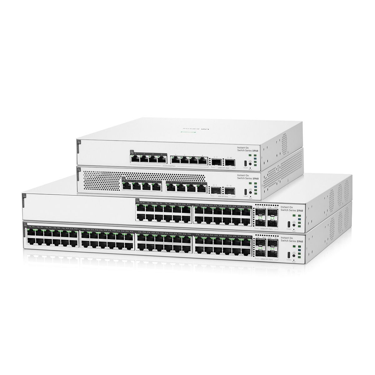 HPE Networking Instant On Switch 1940 - 8SRX w- 2P 8x120W Po