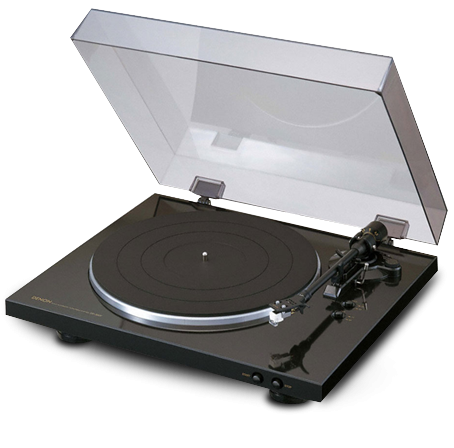 Automatic turntable with Moving Magnet cartridge  Integrated