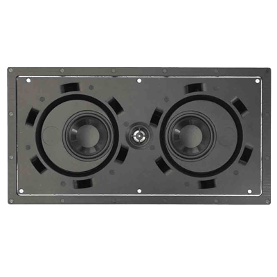 LCR Dual 4in 2-way Carbon Fiber 1in Titanium Dome (Pancake)