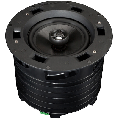 25-70-100 volt In Ceiling 8 inch 2-way Fluted IMPP 1 inch AL