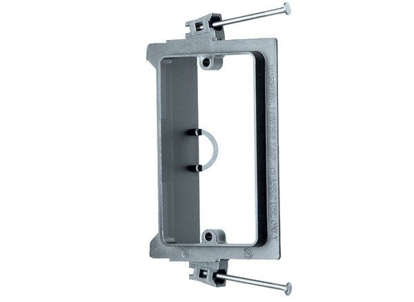 Nail-On  Single Gang Low Voltage Mounting Brackets