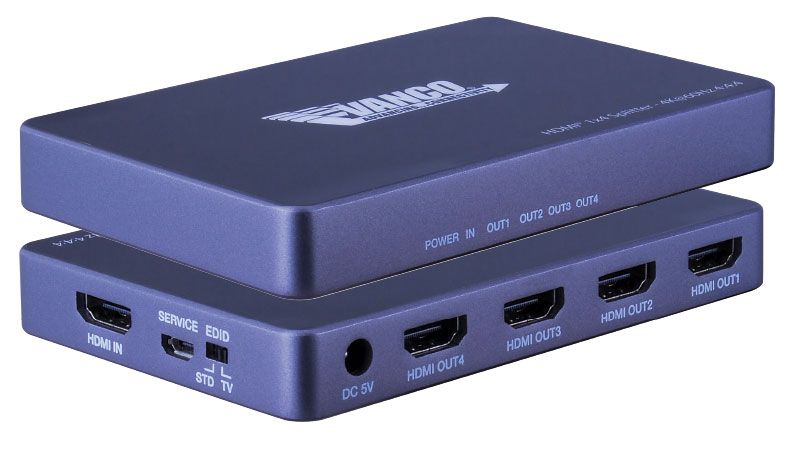 HDMI 1x4 4K Splitter with HDR