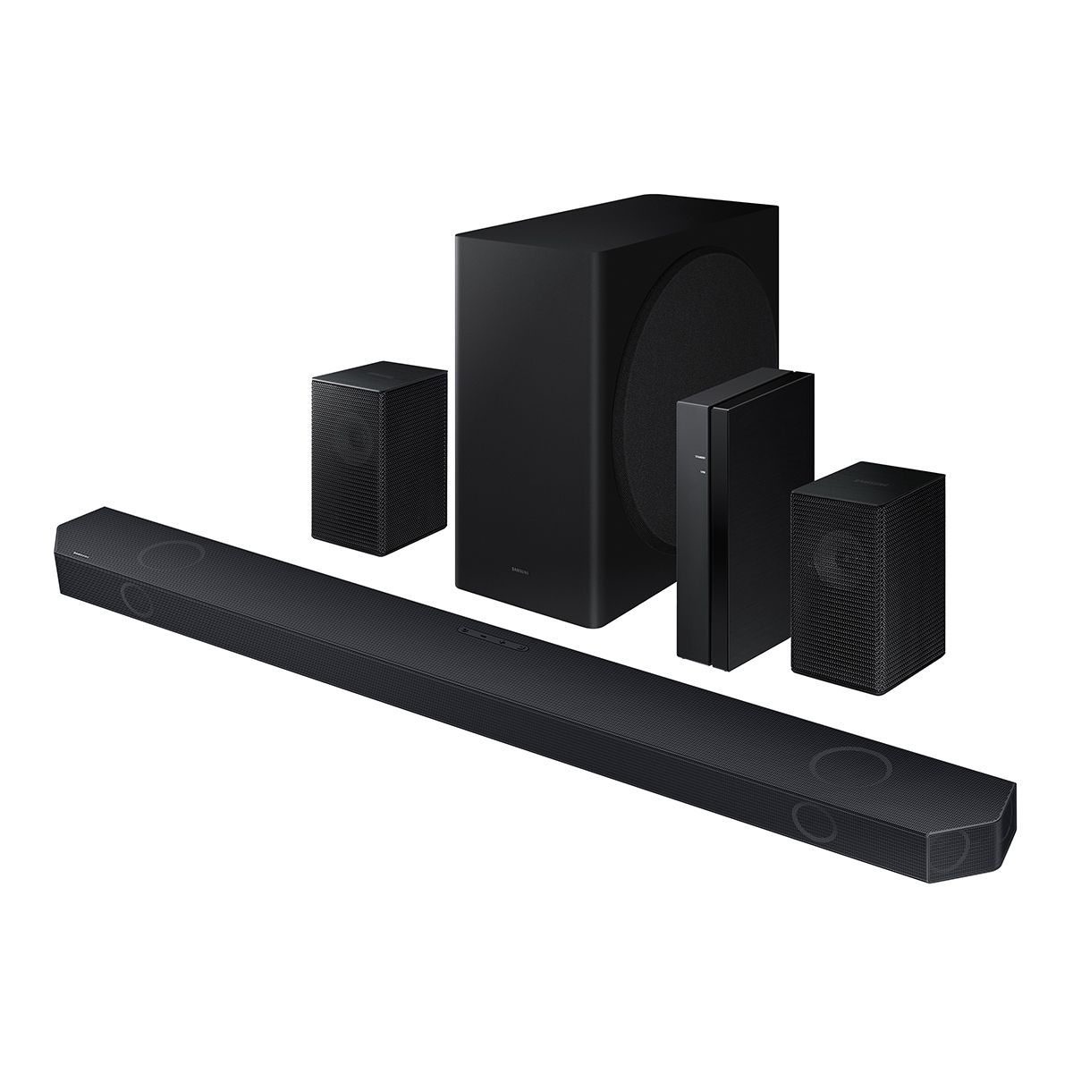 9.1.2-Ch Dolby Atmos Soundbar & Sub & Surrounds -2024