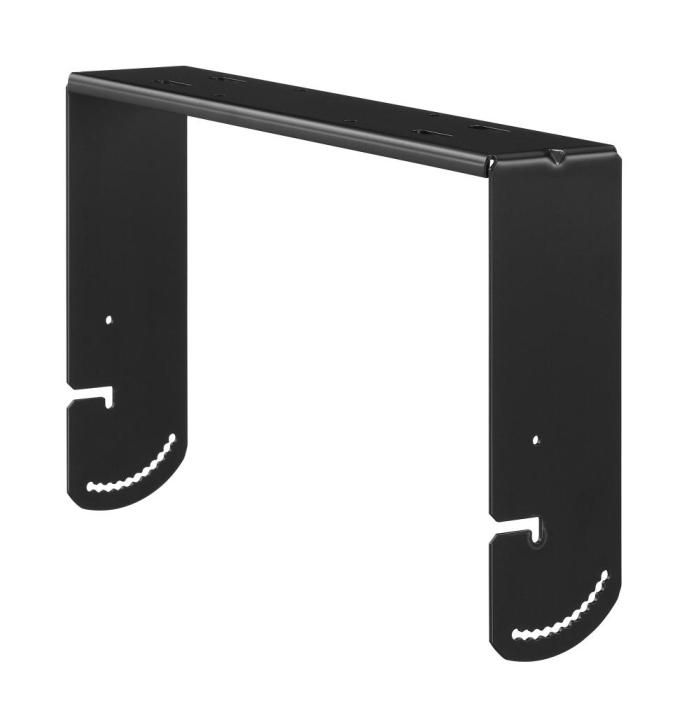 Mounting bracket for horizontal speaker mounting black HS-12