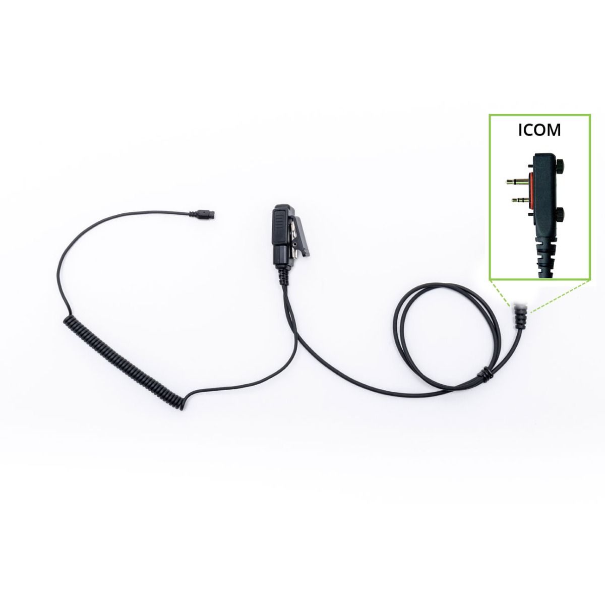 Gold Series 1-Wire Surveillance Kit for ICOM Radio (no ear)