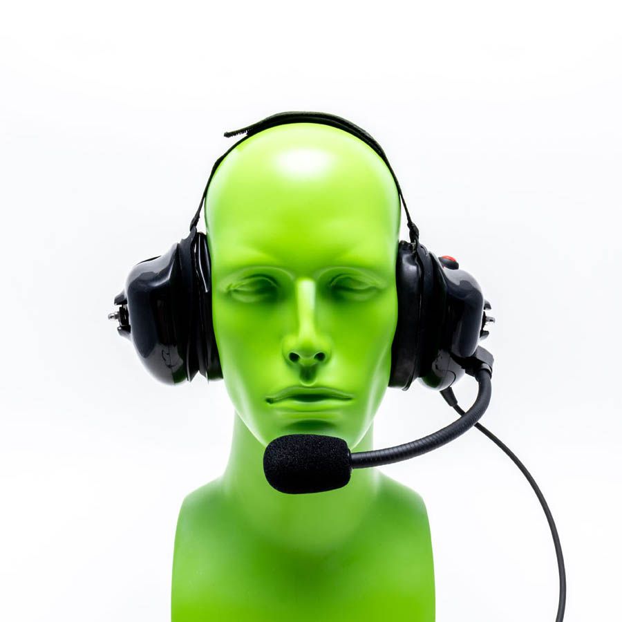 Behind-the-Head Dual Speaker Heavy-Duty Headset