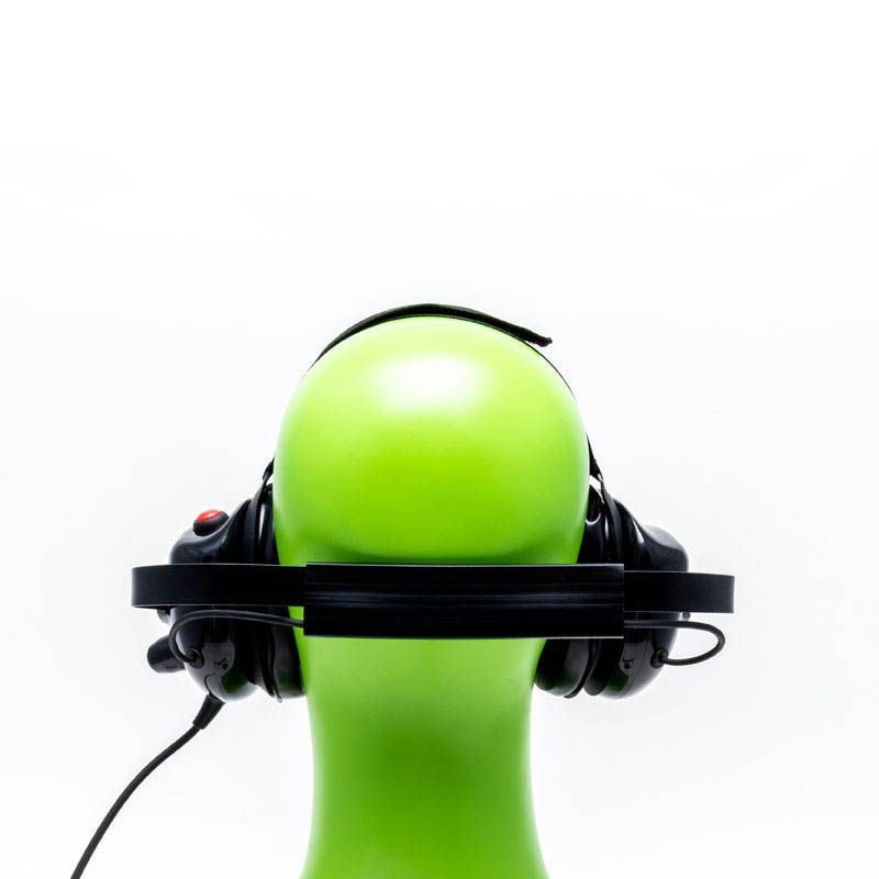 Behind-the-Head Dual Speaker Heavy-Duty Headset