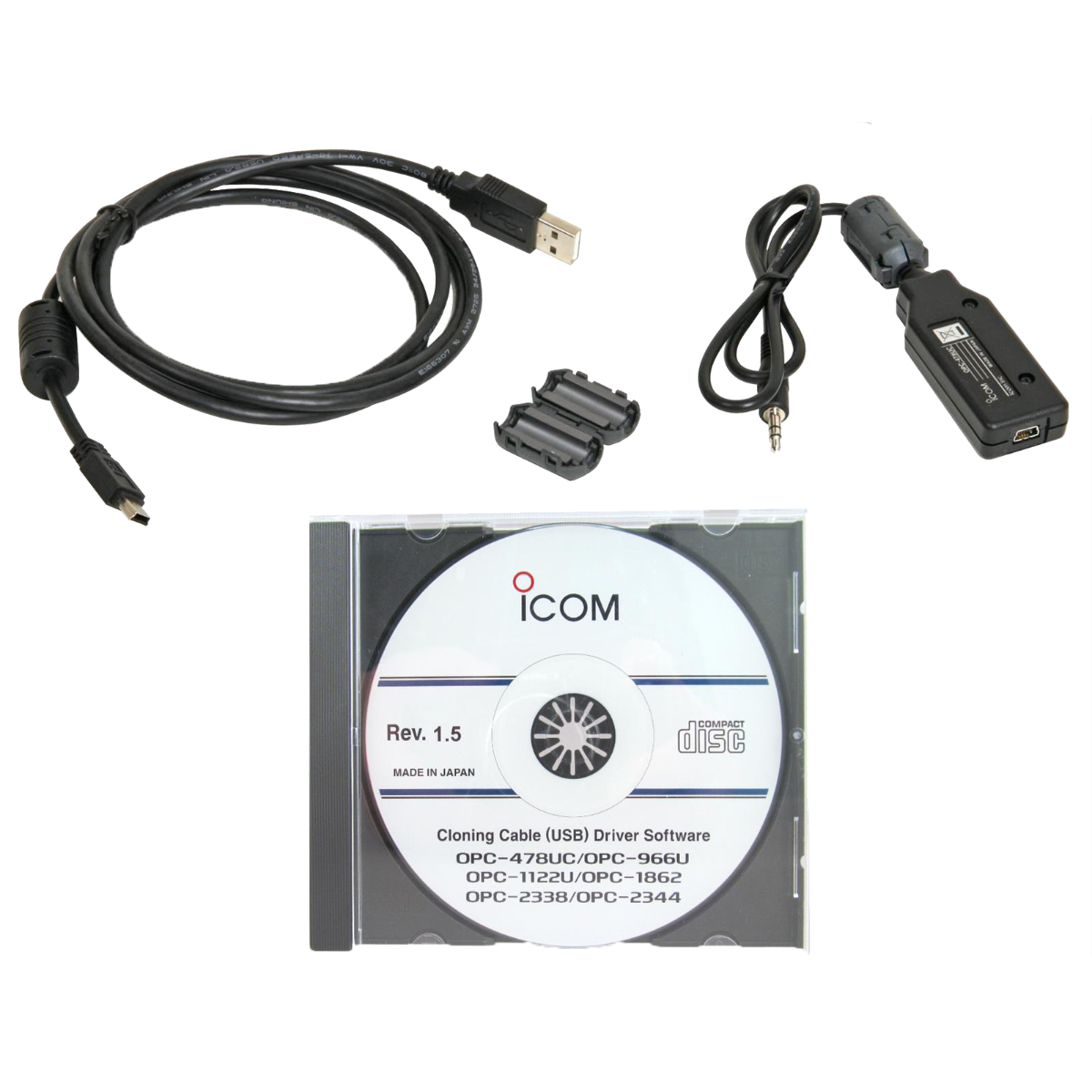 Programming cable for PC to radio USB type
