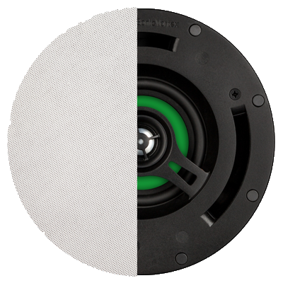 In Ceiling or Wall 4 inch 2-way Fluted IMPP - w-Vortex