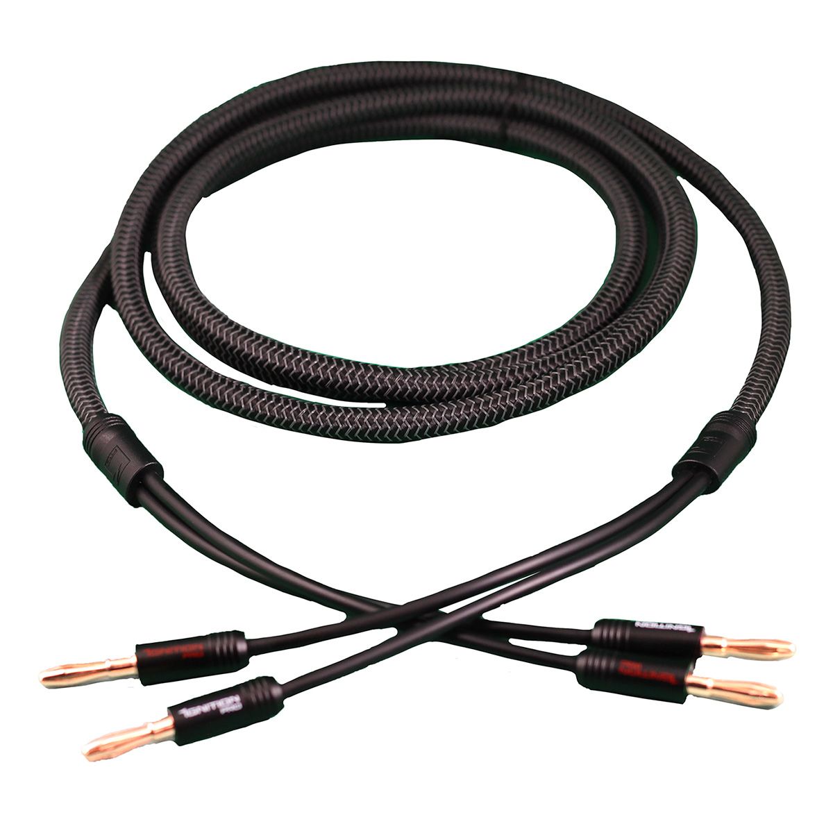 Ignition Speaker Cables, Stereo Pair w- Banana Jks, 3m-9.84f
