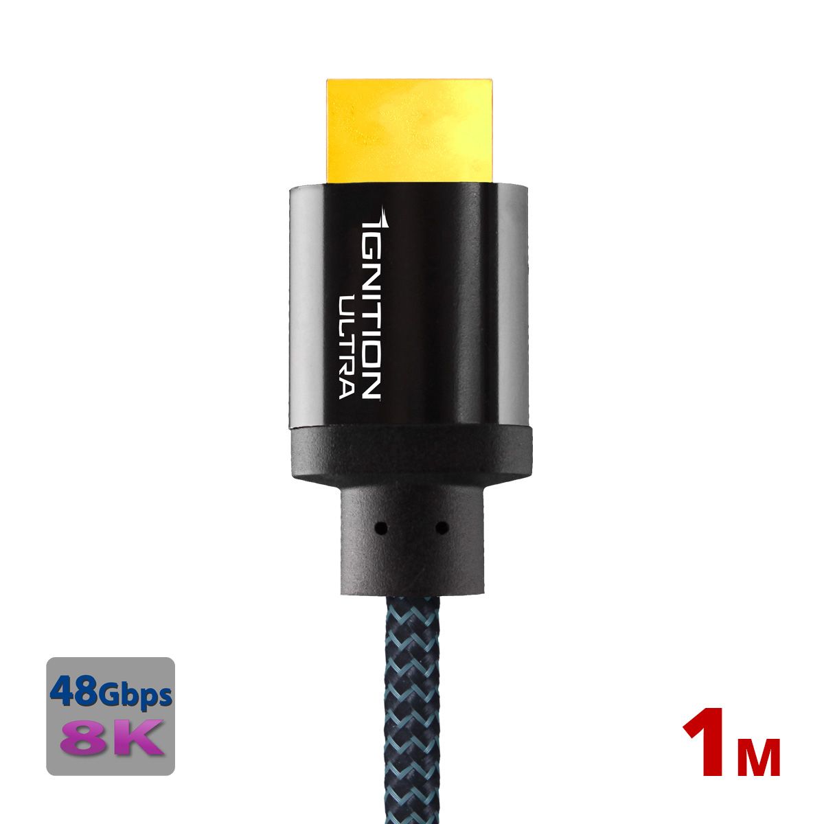 Ignition Ultra - HDMI Cable Certified to 48Gbps, 1m-3.28ft